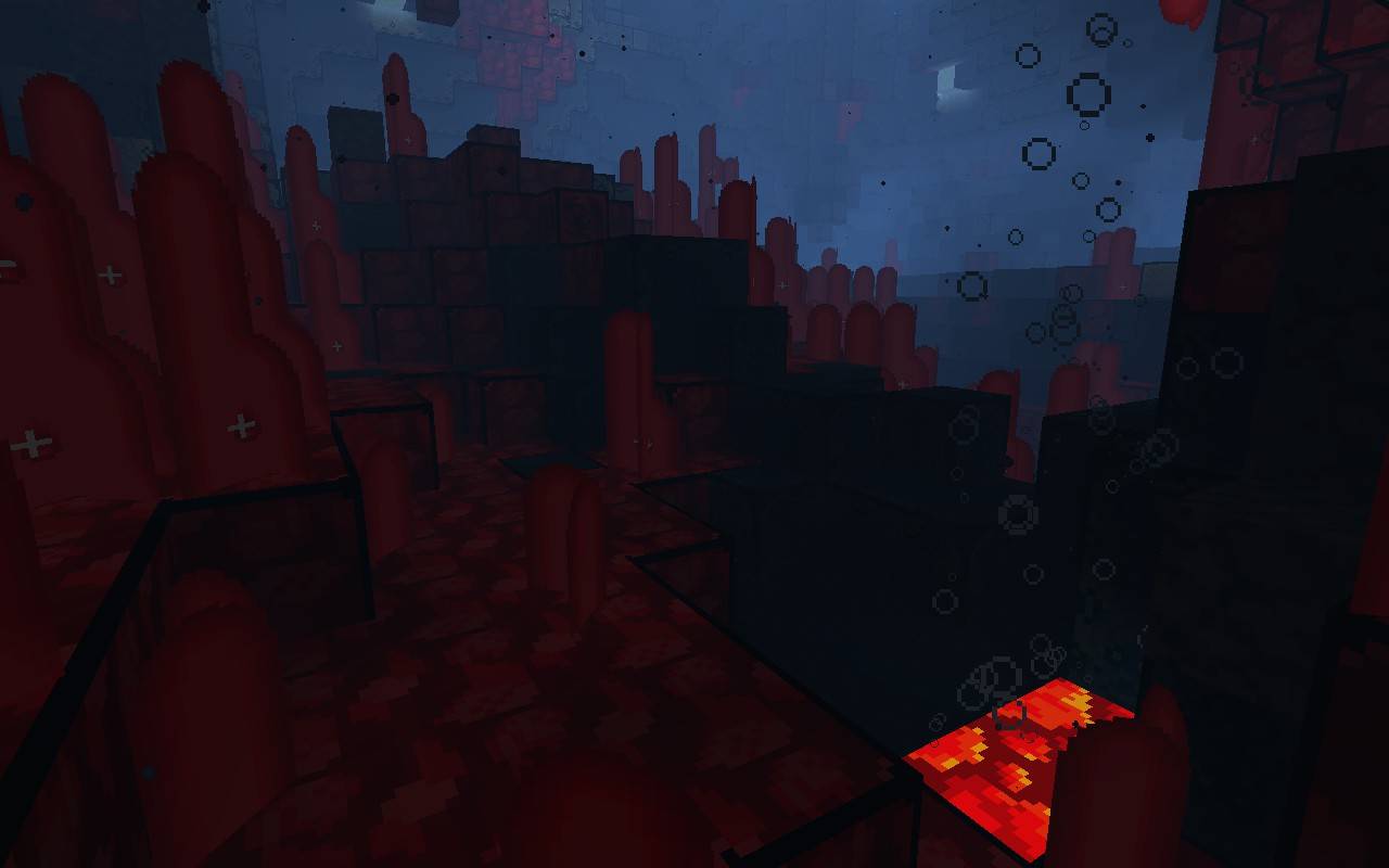 Thumbnail Redstone stalagtites & stalagmites.