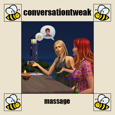 Massage Conversation Tweak