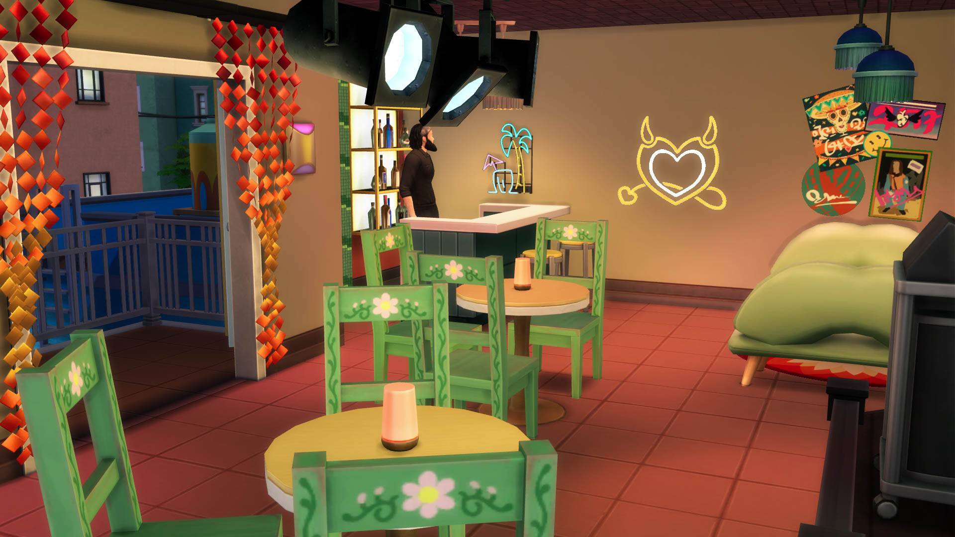 "Cantina La Flamenca" - Karaoke Bar - Gallery - The Sims 4 Rooms / Lots ...