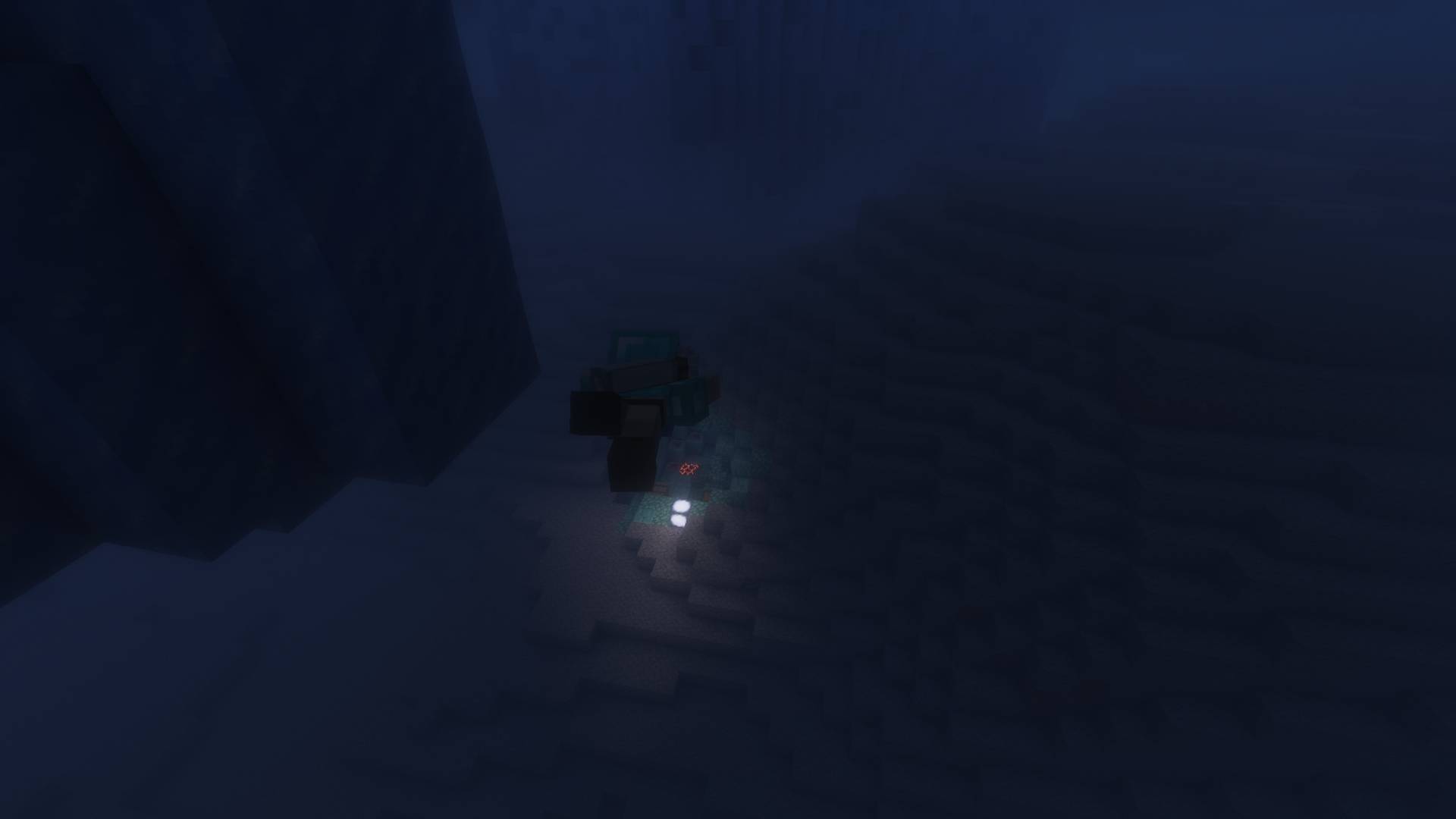 An exposed Ocean Dungeon is ready for you to explore, submerged beneath the waters