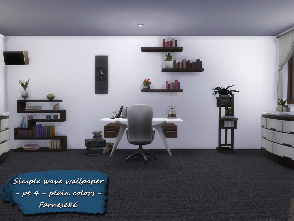 Farnese86 - Wave wallpaper pt4 plain colors