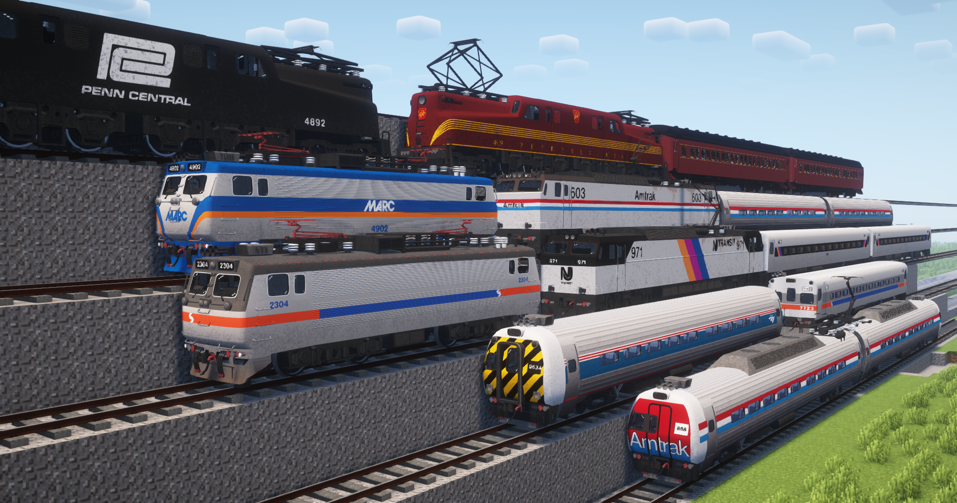 Thumbnail USA Electric passenger train