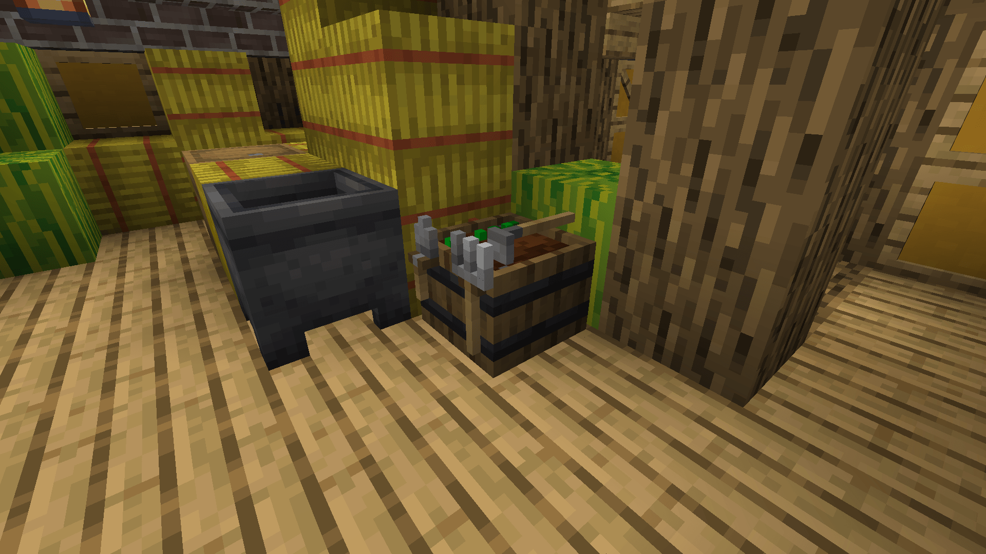 Thumbnail Farm block hut inside the medieval oak farm building by Carlansor