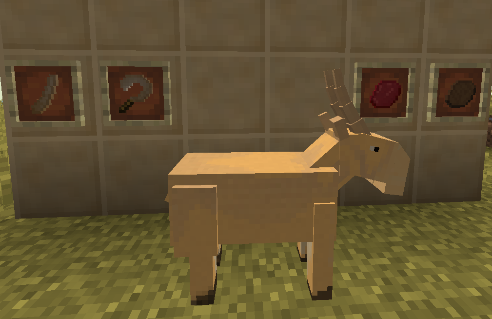 #1.0.0 Update: Steppes Biome: Saiga