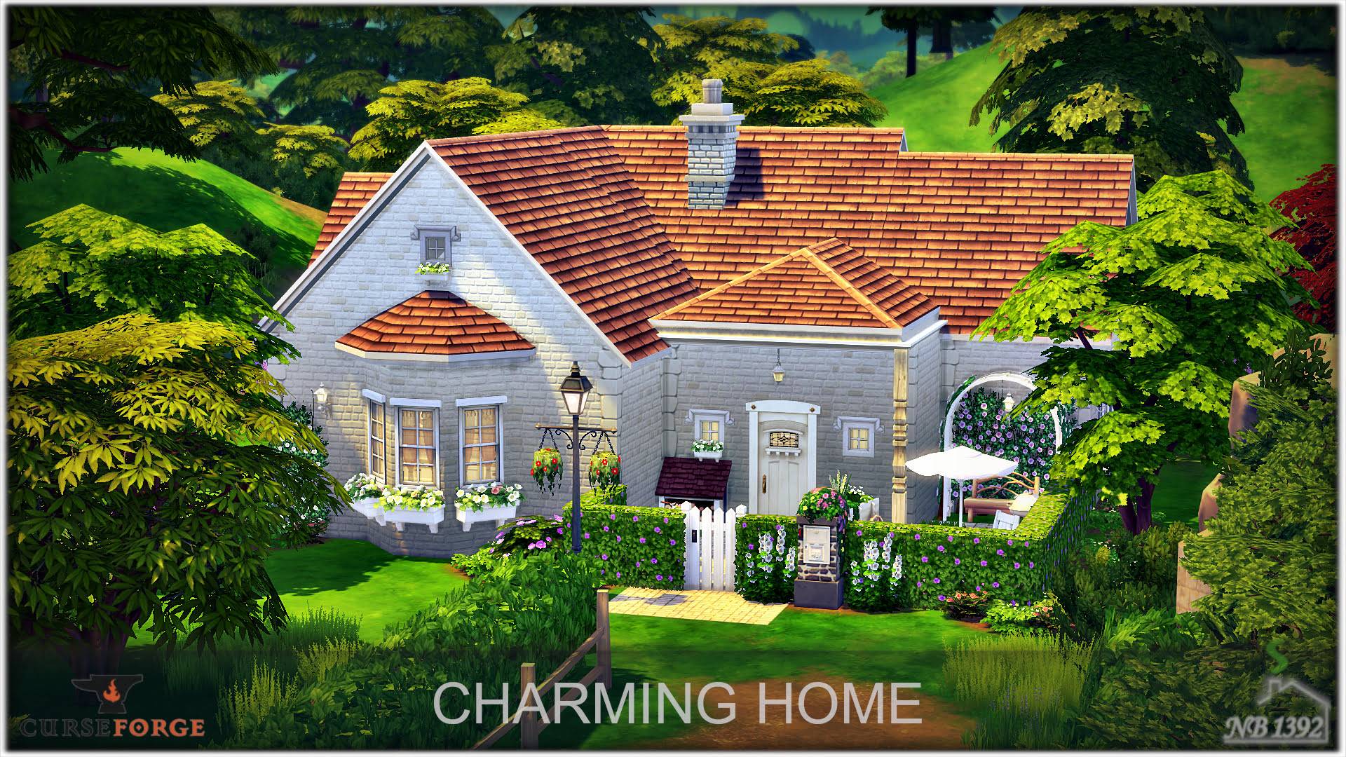 Charming Home - NB1392 - Screenshots - The Sims 4 Rooms / Lots - CurseForge