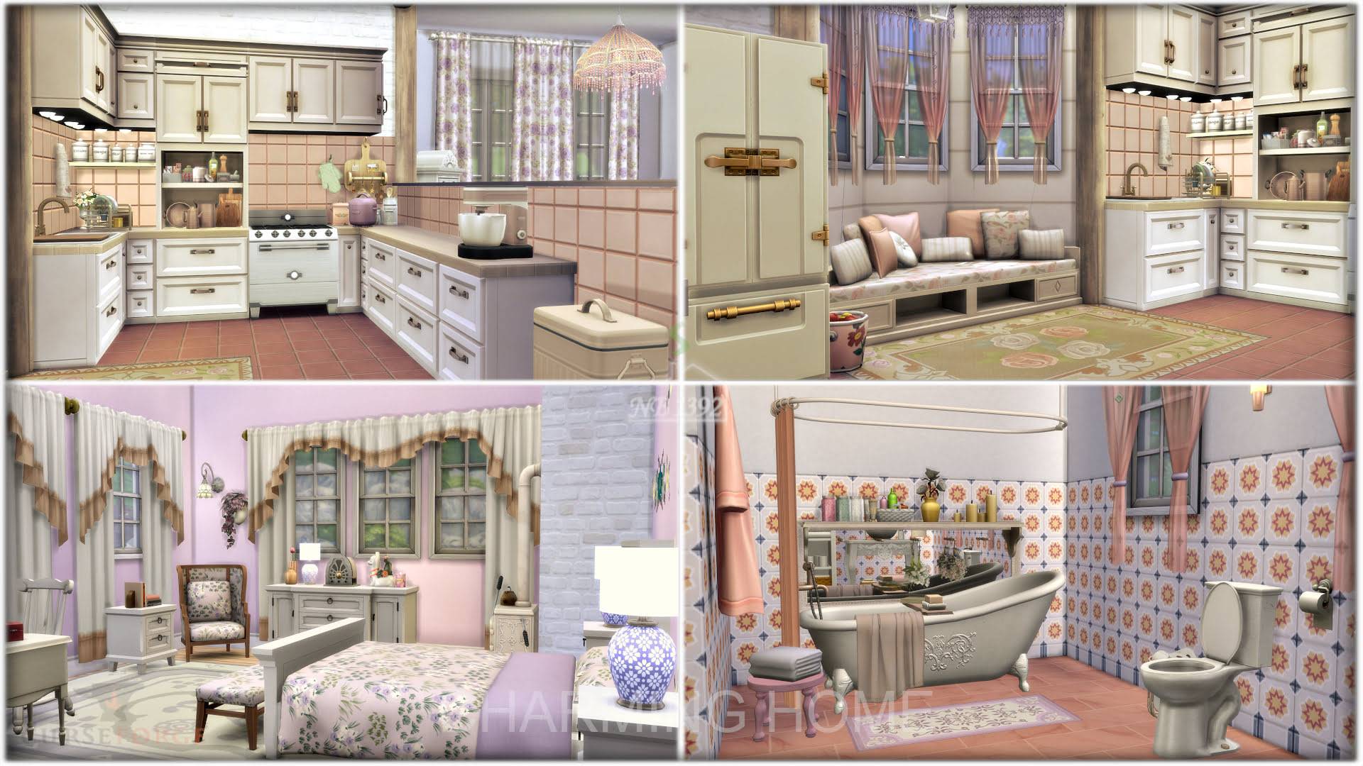 Charming Home - NB1392 - Screenshots - The Sims 4 Rooms / Lots - CurseForge