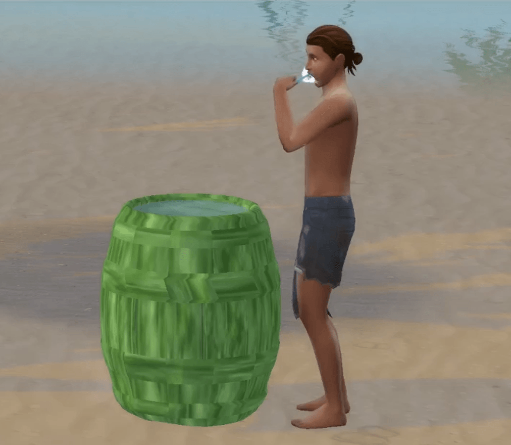 Sims 4 Barrel Racing Mod Barrel Sink - Gallery - The Sims 4 Build / Buy - CurseForge