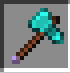Thumbnail A warforged diamond tool butt with an axe-head and copper handle socketed with a pristine amythest gemstone.