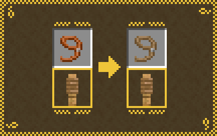 The comparison between the official texture and the altered version.