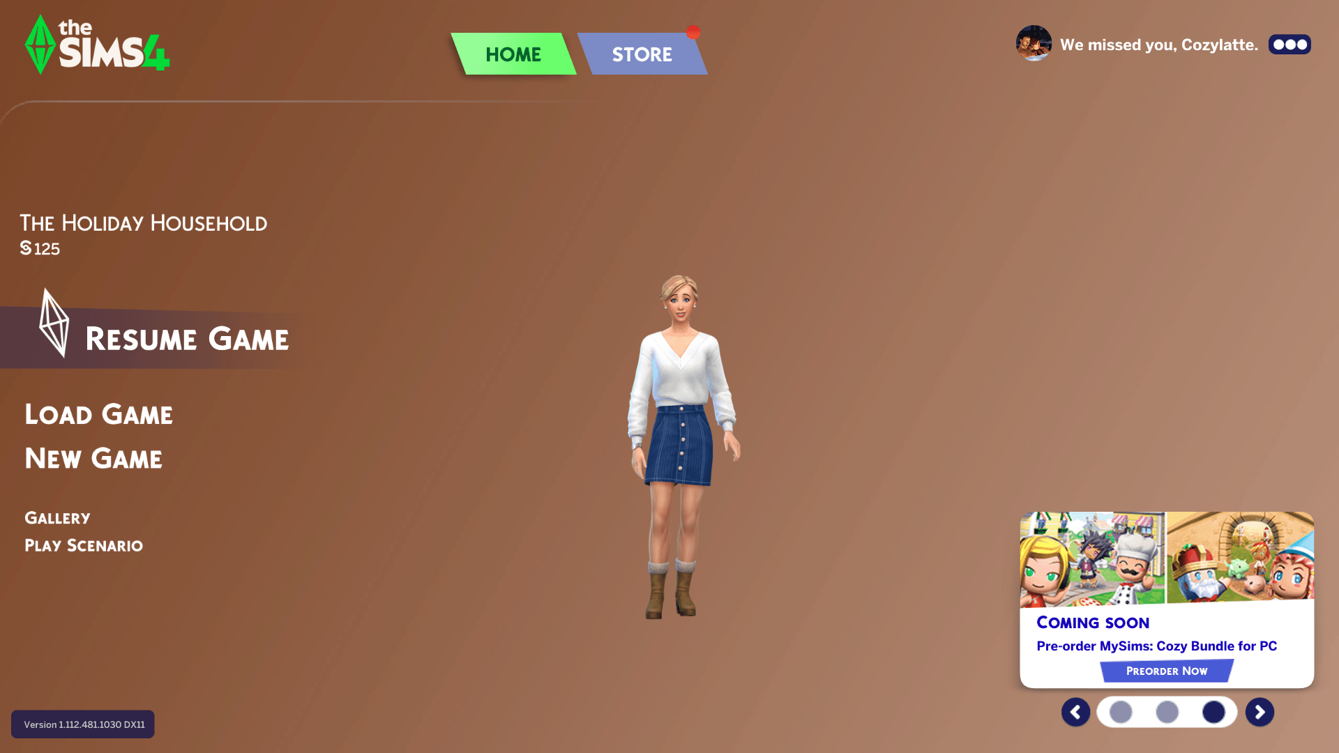 Brown Main Menu Overide - Gallery - The Sims 4 Mods - CurseForge