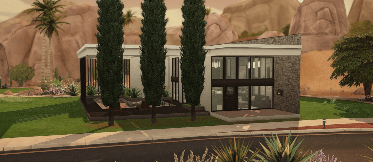 Tulsa House no CC Gallery The Sims 4 Rooms / Lots