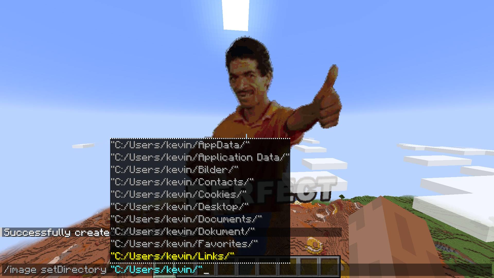 You can choose a directory where you keep all your images to simplify how you select them in game. But you can still always copy the full path to an image!