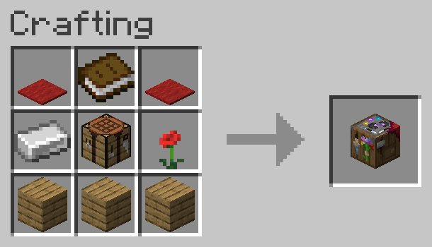 Block Converter crafting recipe
