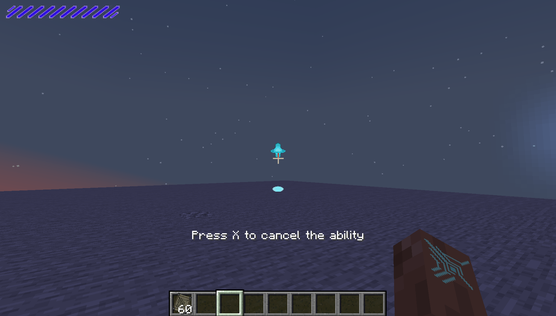 Blink destination marker
