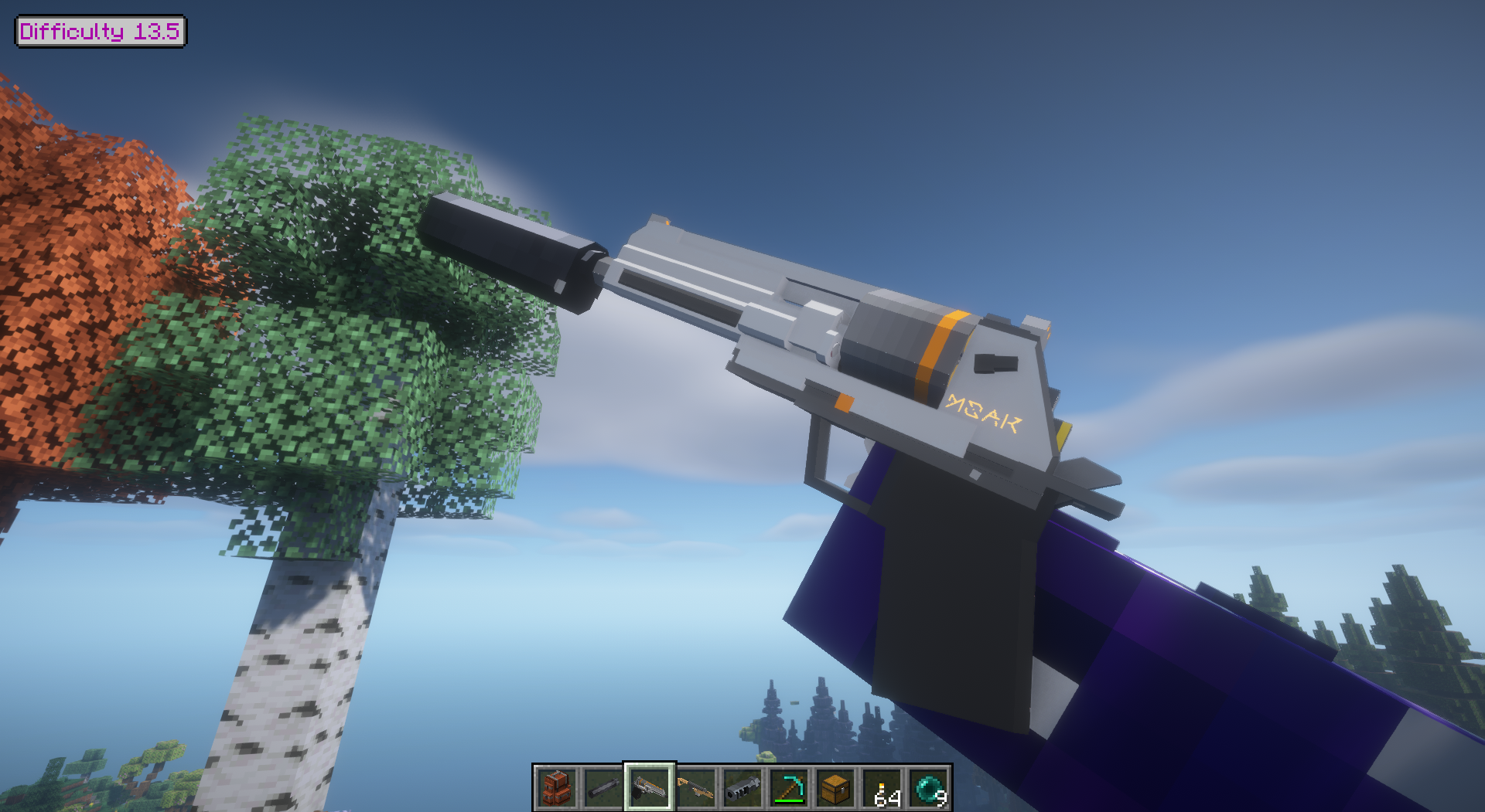 MSAR with suppressor