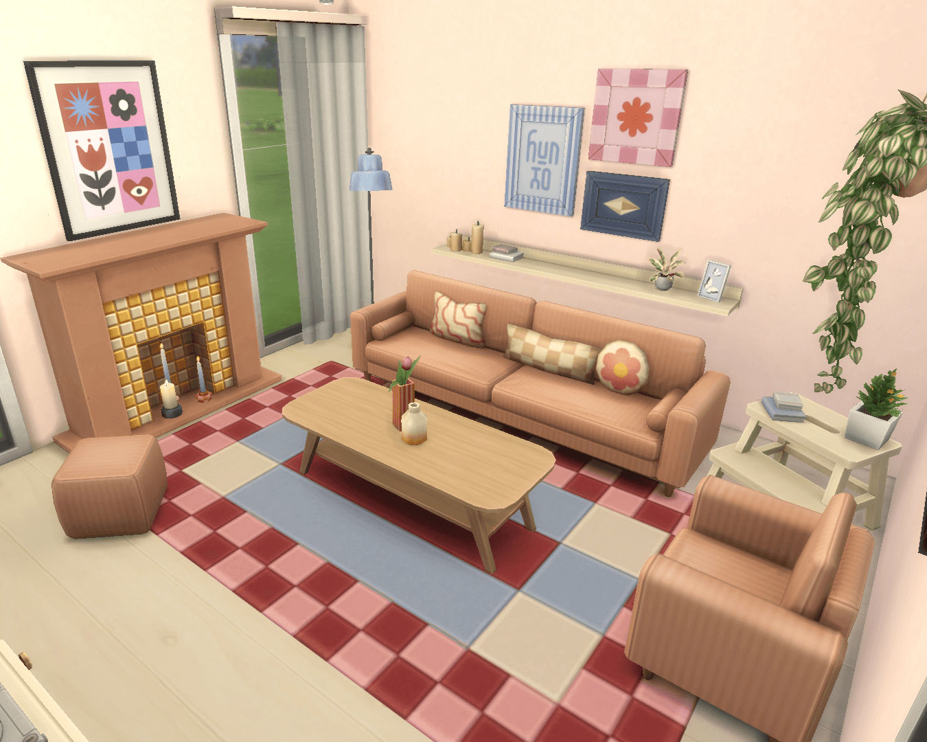 Cozy Kitsch Living Room