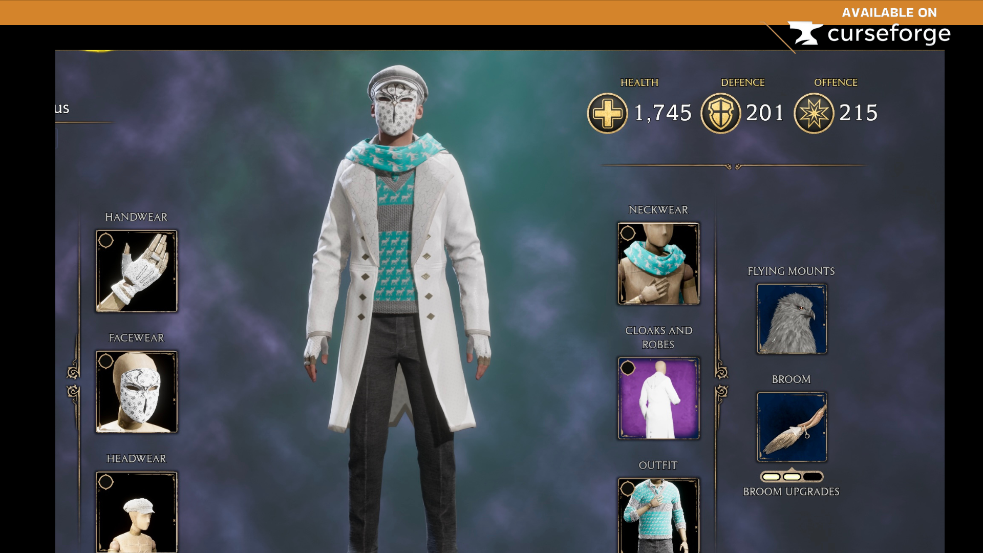 Arcadian Holiday Outfits - Hogwarts Legacy Mods - CurseForge