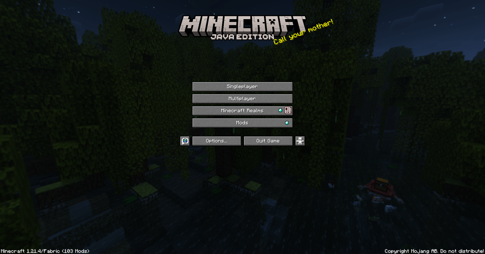 Night panorama with shaders