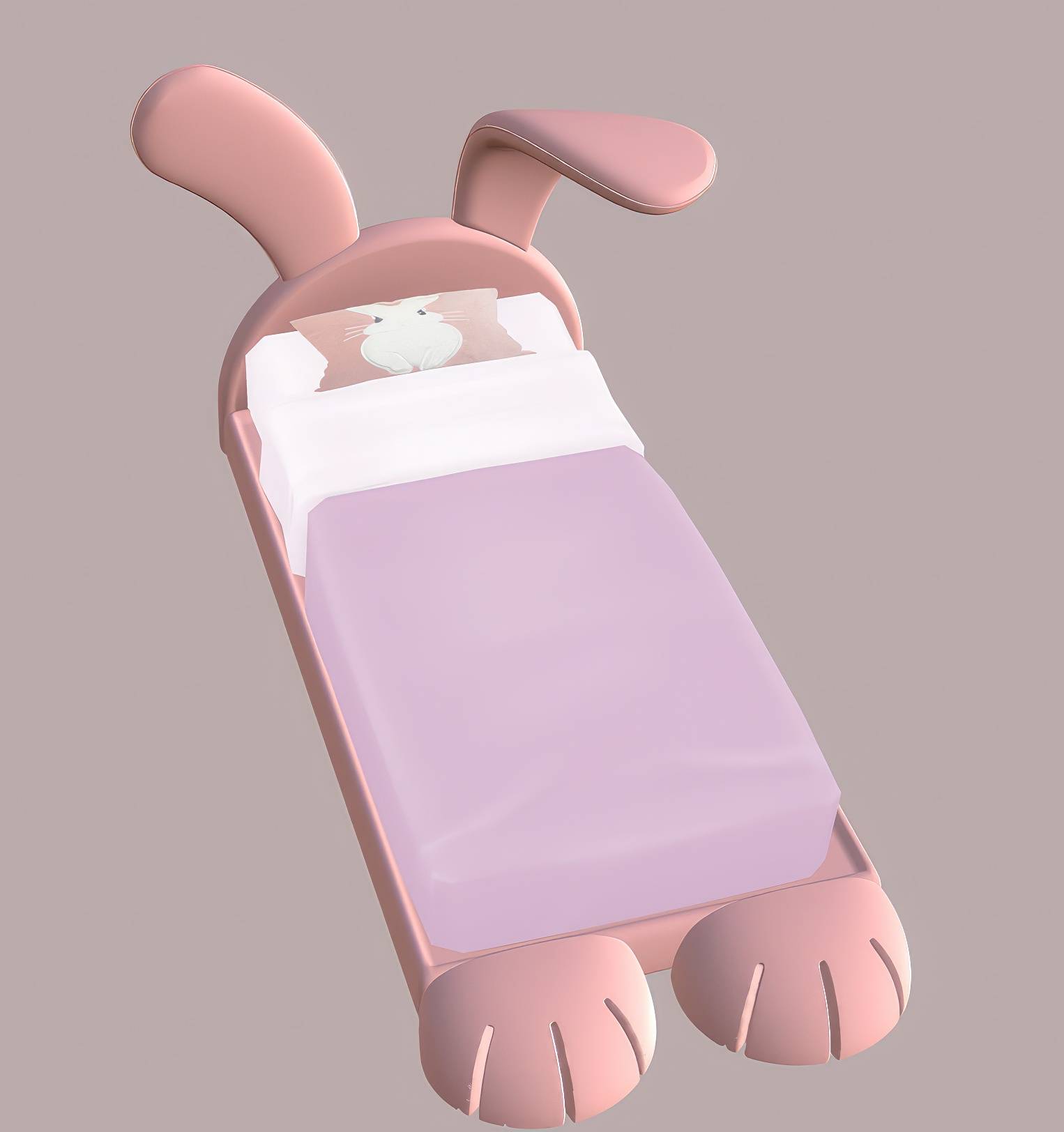 Bunny toddler bed