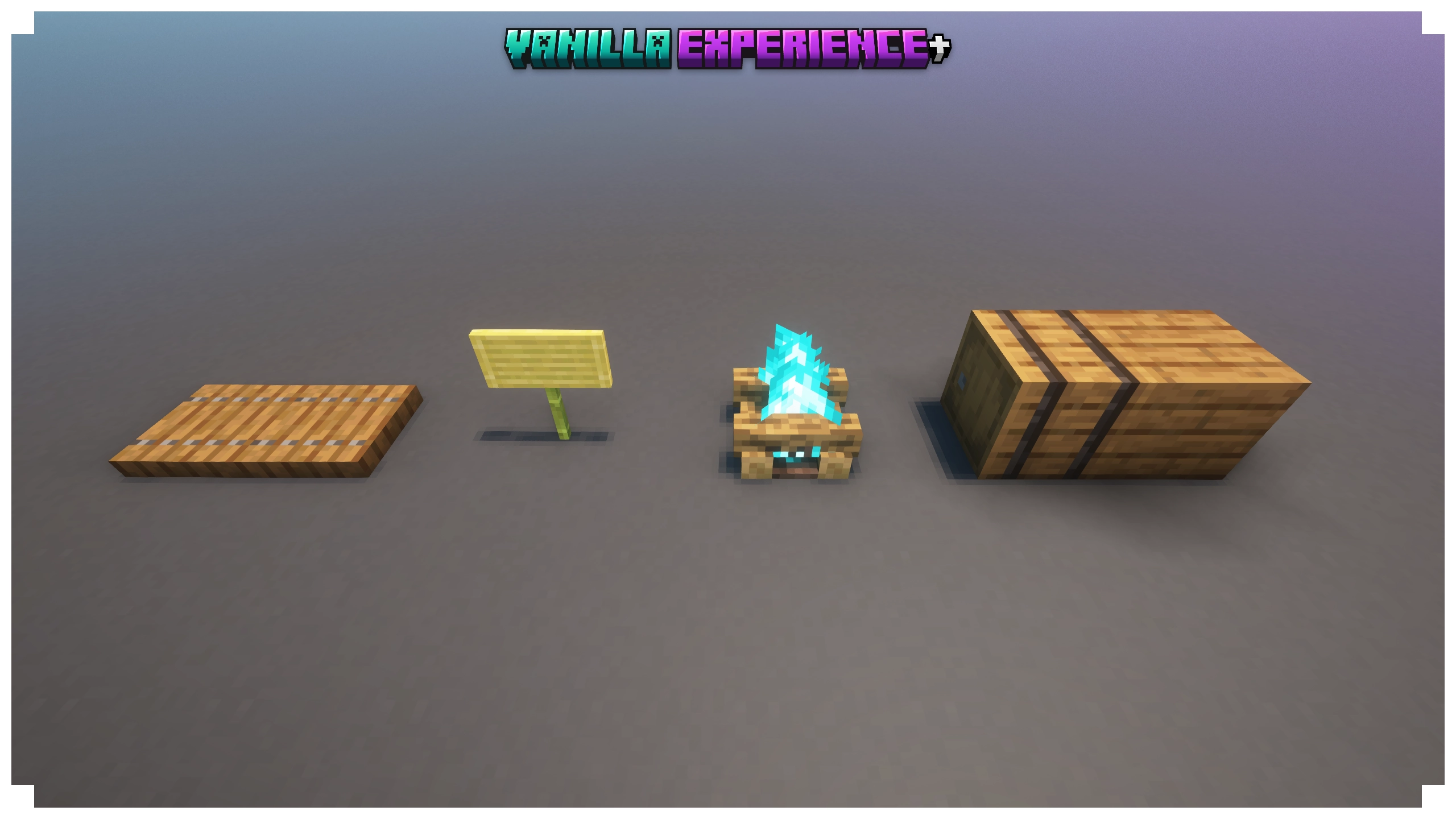 Spruce Trapdoor Fix & Bamboo Sign Log & Soul Campfire Fix & Fit Barrel