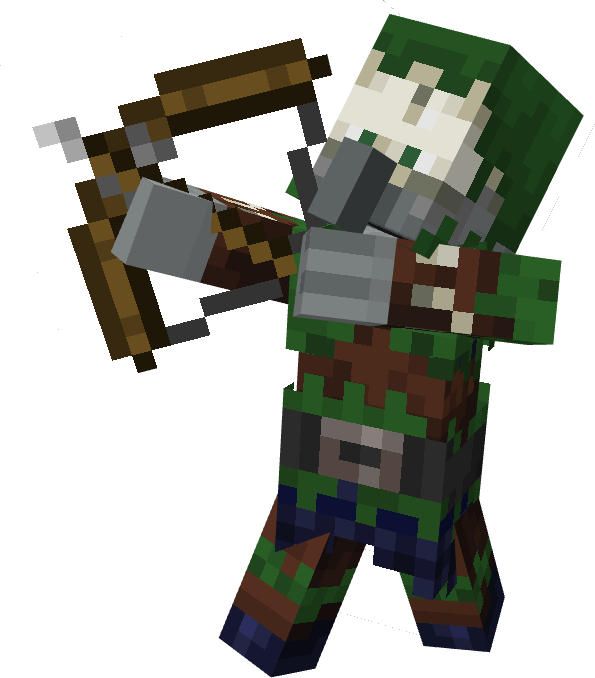 Thumbnail Tribe: Wild Skulls
Model by: InviziGamer
Texture by: InviziGamer
The Wild Skulls tribe is one of the rarest tribe to be found, they live in the dark forests and they are known to be a rogue illager faction that separated from Illagers Tribe.