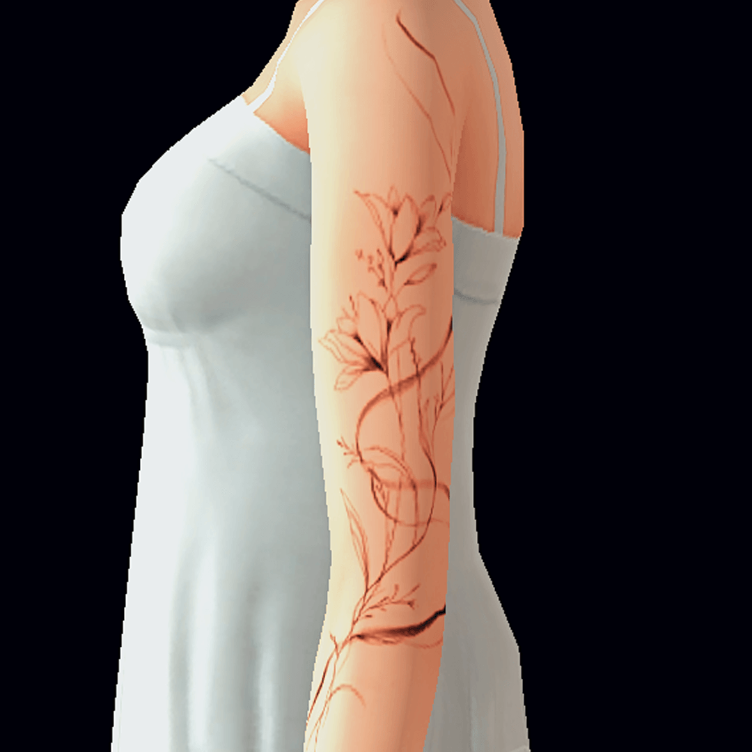 Arm tattoo 06 - The Sims 4 Create a Sim - CurseForge