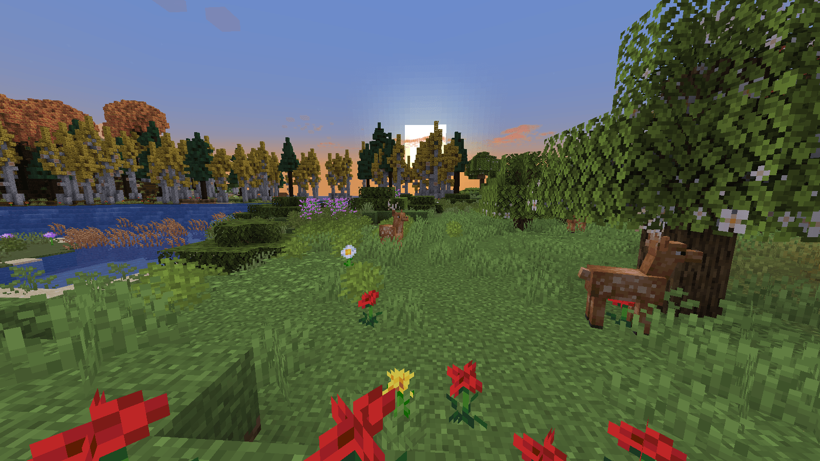 Thumbnail Deer in the orchard