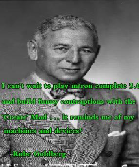 Thumbnail famous quote from Reuben Garrett Lucius Goldberg, inventor of the machine