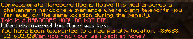 Thumbnail After dead instead losing your world you teleported far far away.