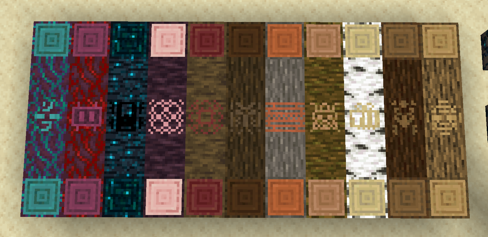 Thumbnail All the carved logs in 1.7