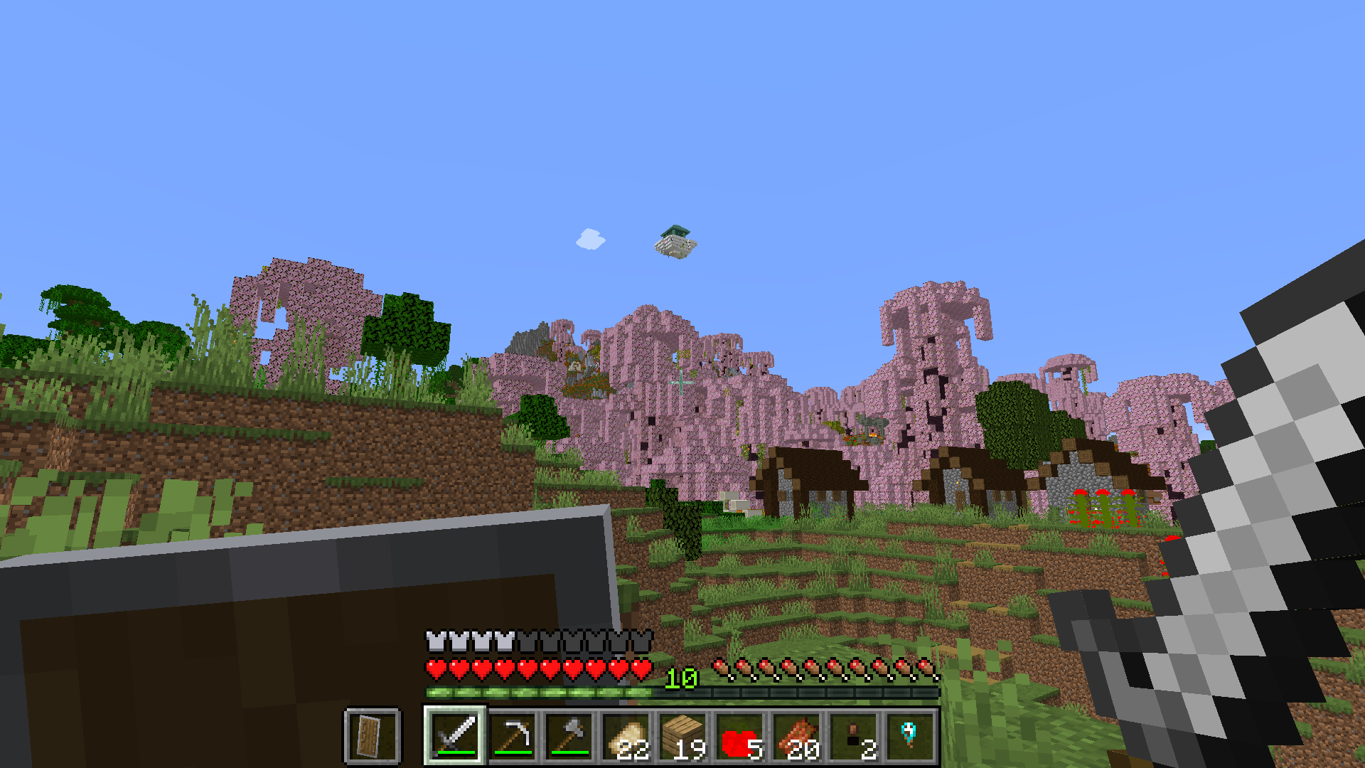 A player discovers the bever biome