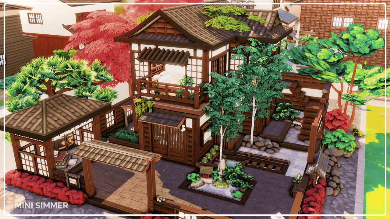 Komerabi Family home - No CC - Gallery - The Sims 4 Rooms / Lots ...