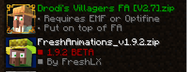 Drodi's Villagers x Fresh Animations - Gallery - Minecraft Resource ...