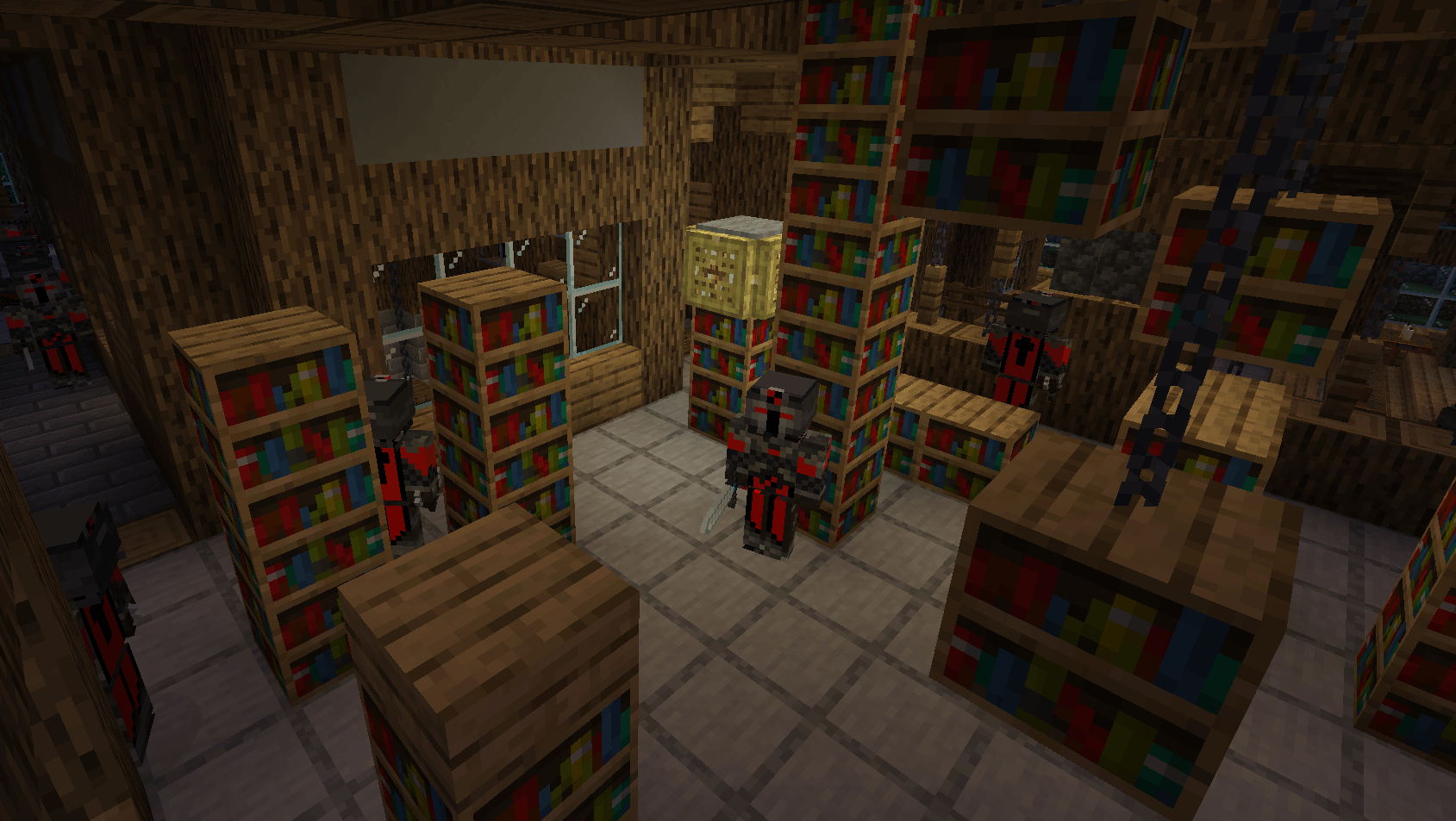 Паркур в библиотеке