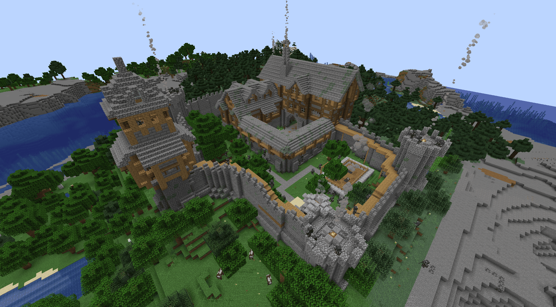 Общий вид замка