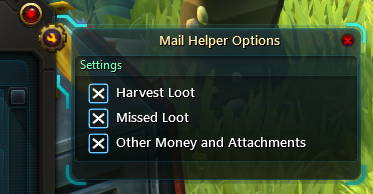 Mail Helper Options