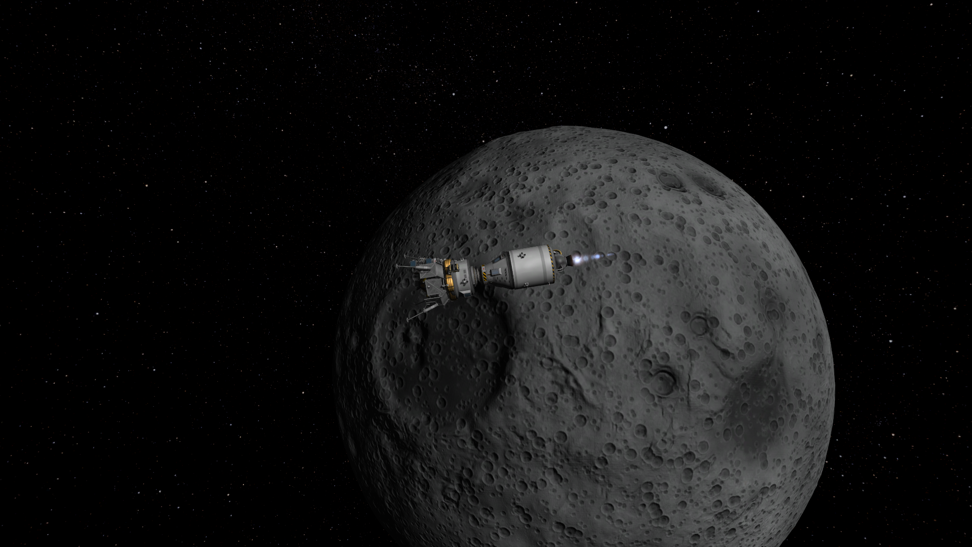 Mün orbitation