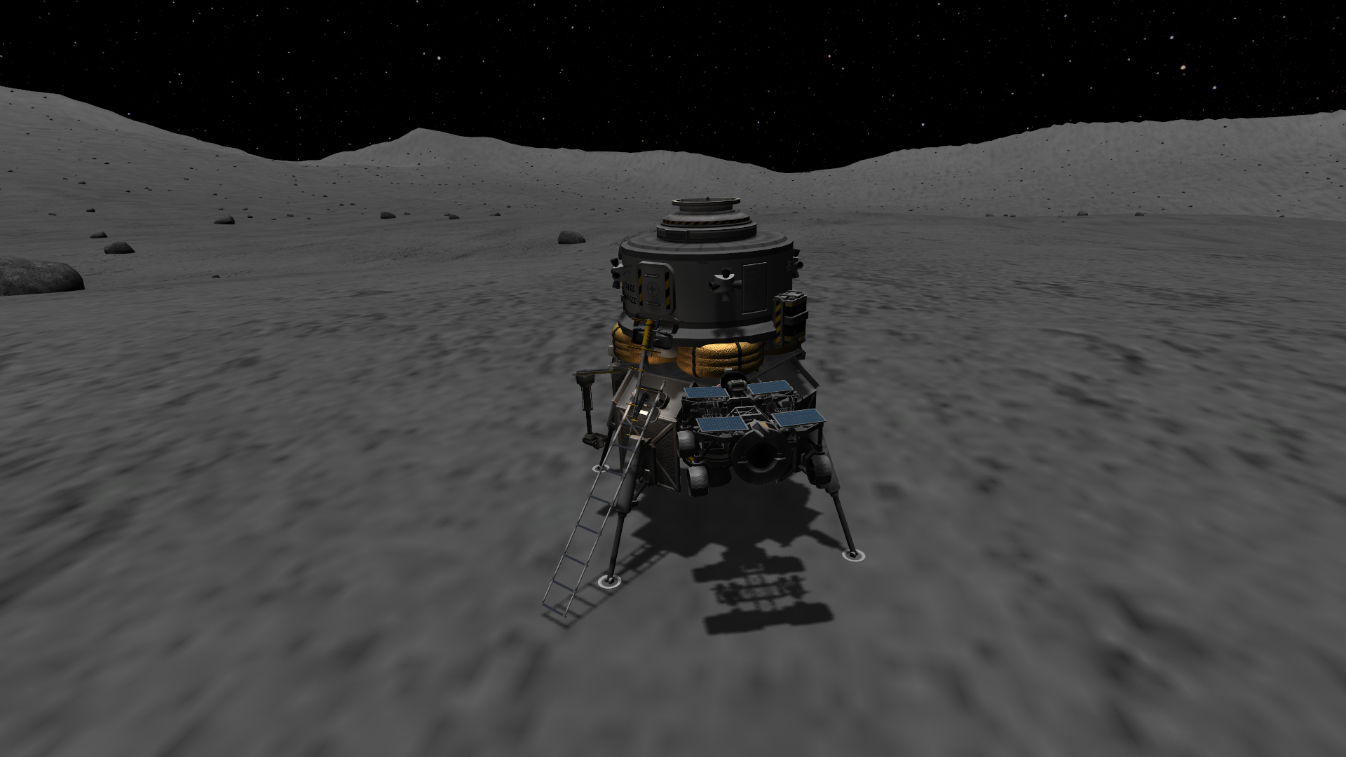 landed + rover deployment