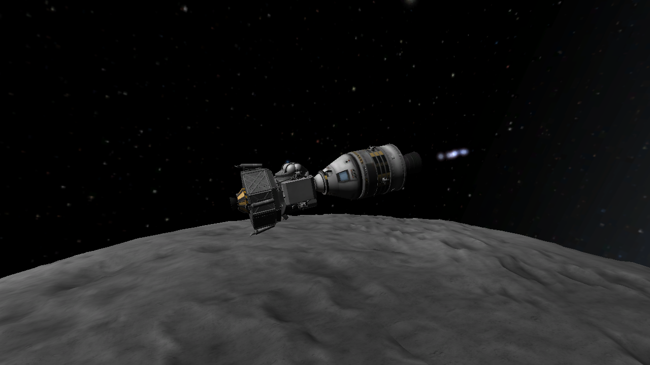 Braking into Munar Orbit