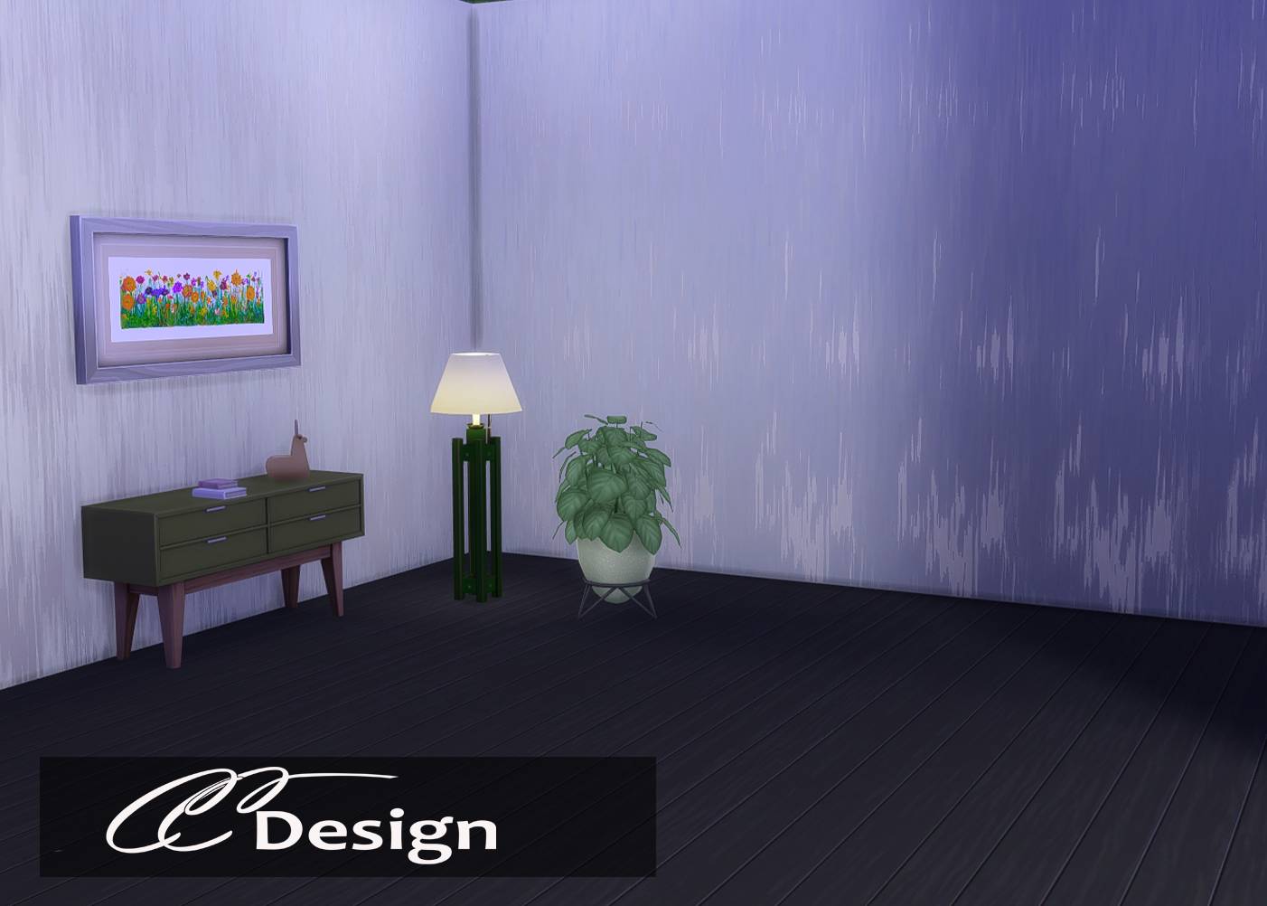 Thumbnail Wallpaper with a shine and a light structure - 6 different colors - endless - compatible with the base game