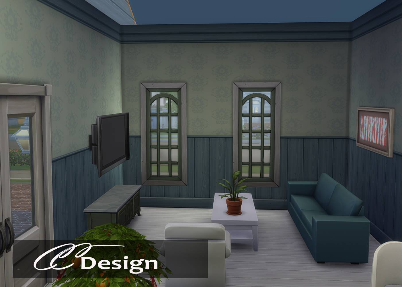 Thumbnail a cozy little house - from base game - no CC - no move objects