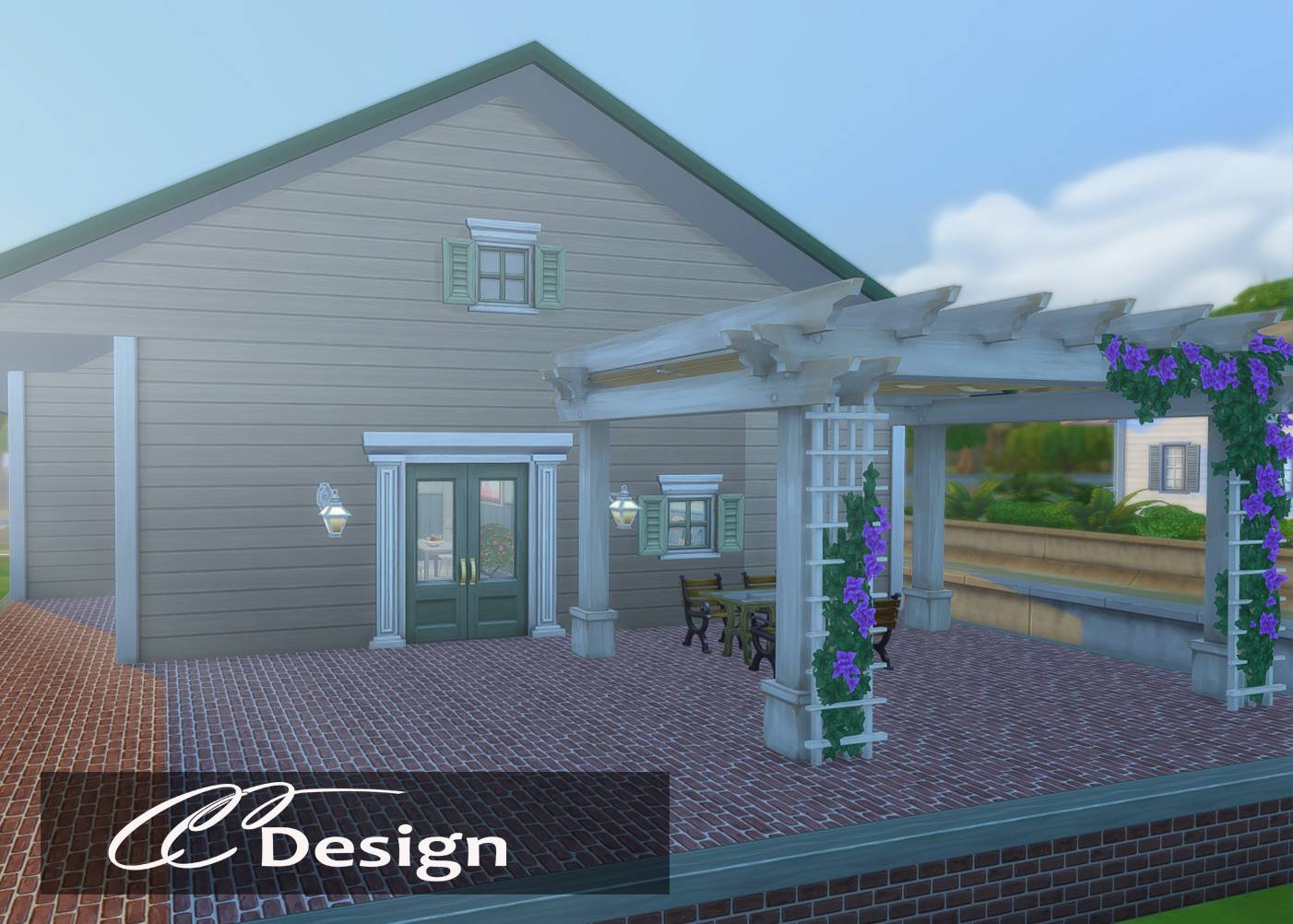 Thumbnail a cozy little house - from base game - no CC - no move objects