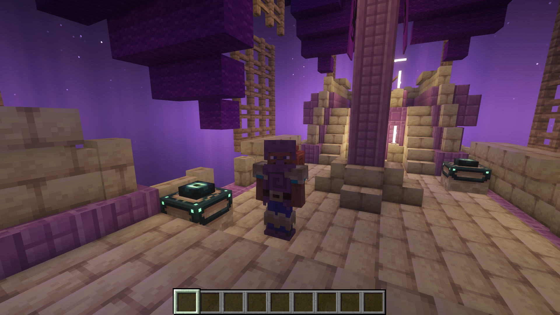 End villager trader minecraft mod