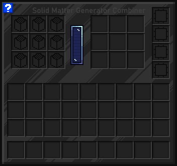 Solid Mater Generator Combiner