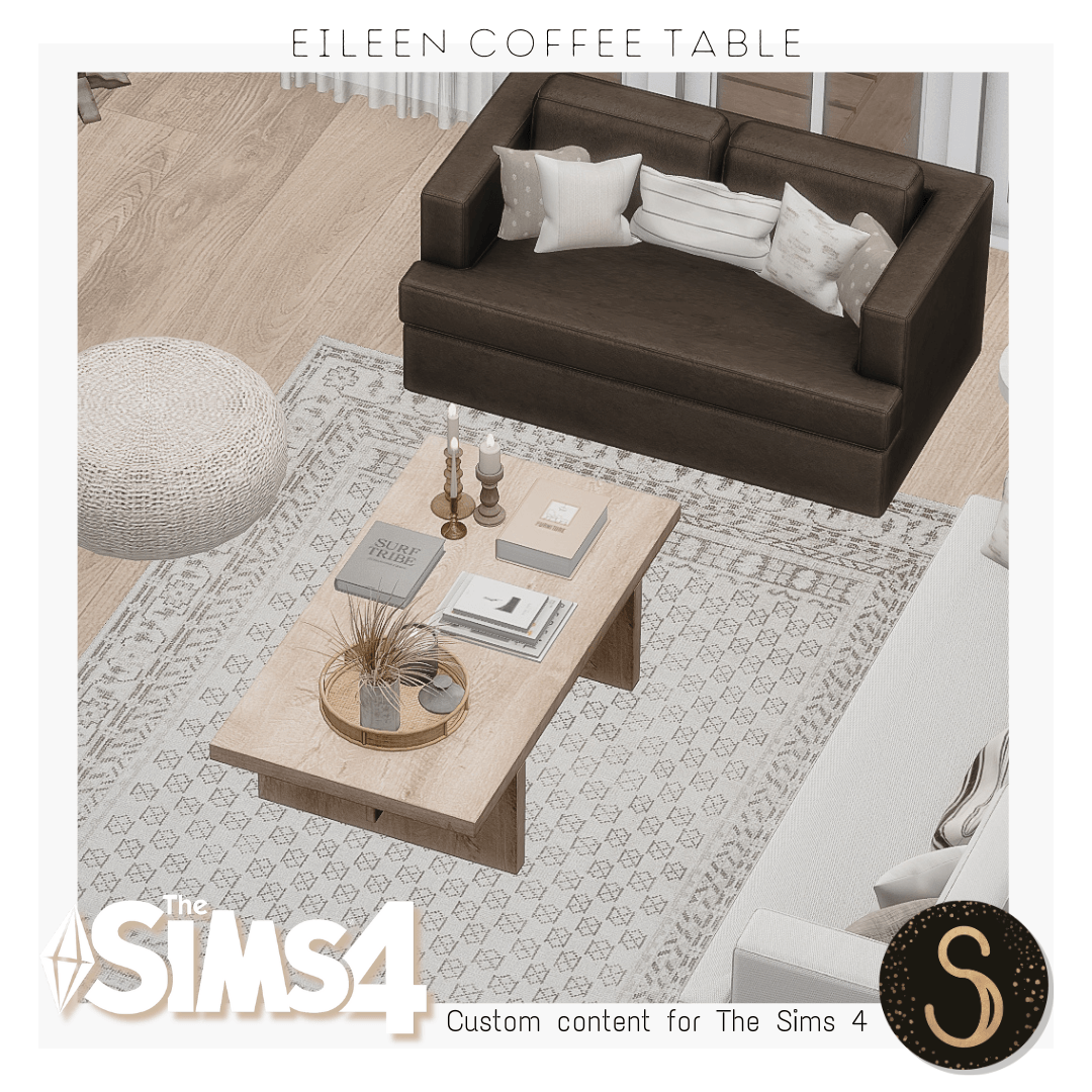 Sims4Luxury - McGee&Co - Eileen - Coffee table