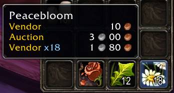Thumbnail VendorPricePlus plays nice with Auctionator, hiding duplicate Vendor values and showing the Stack price