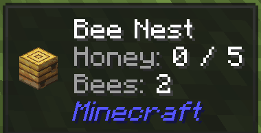Thumbnail Additional information when looking at blocks