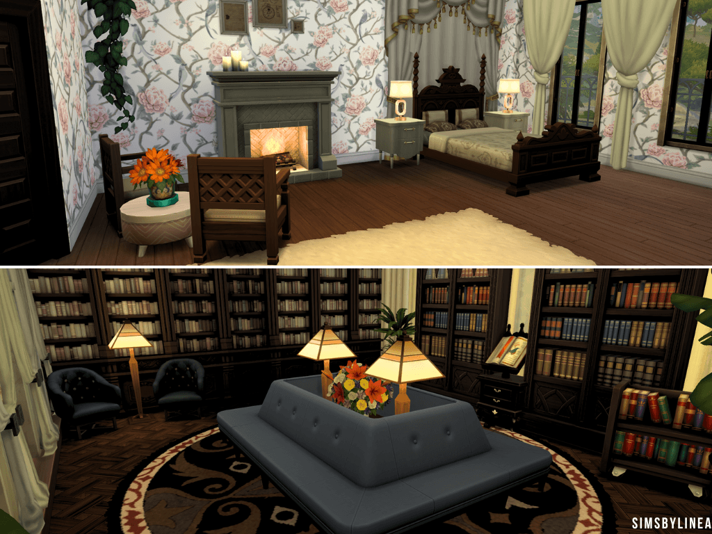 Thumbnail RegalMegaMansionGuestBedroomandLibrary.png