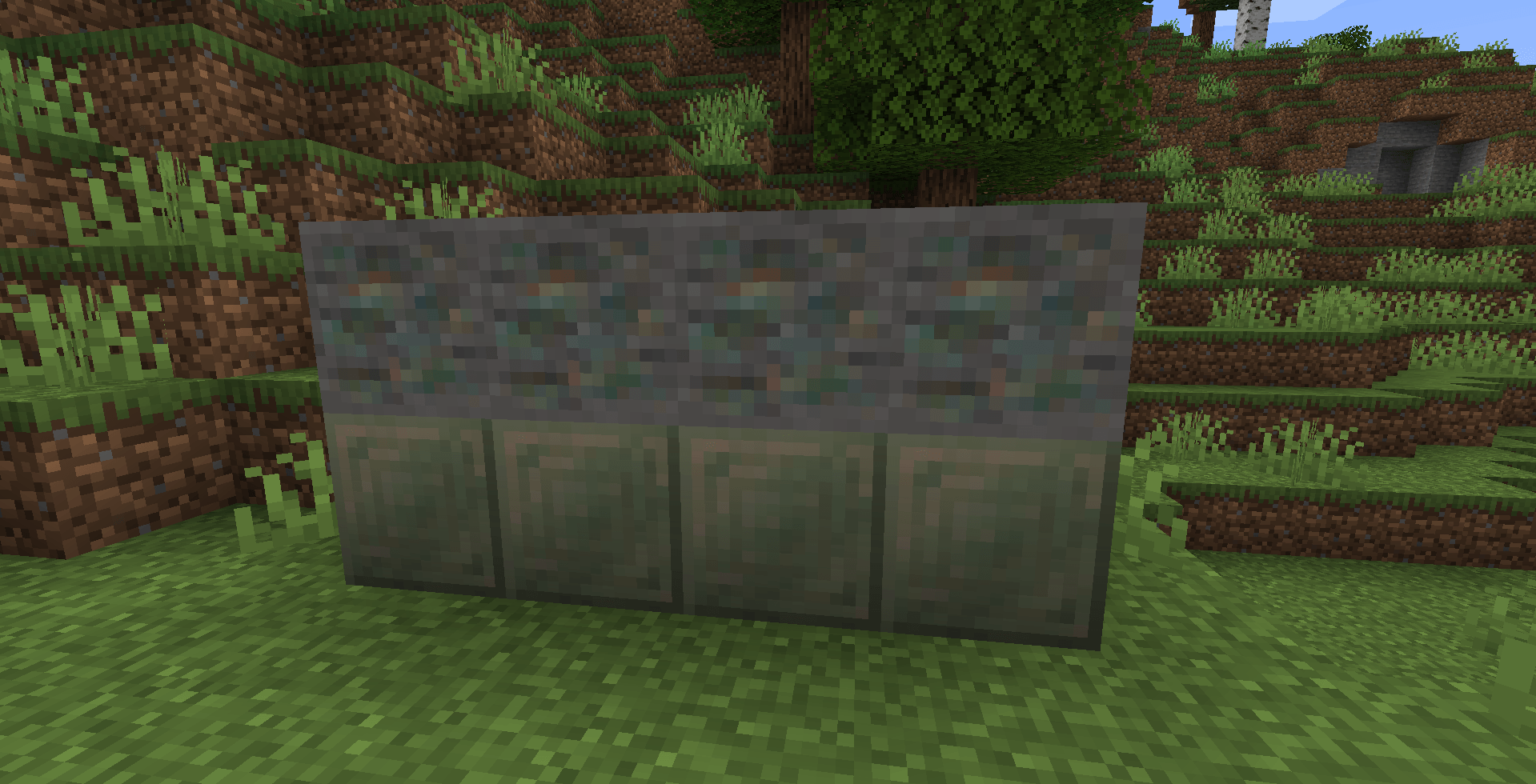 Thumbnail The everyore (above) and the everyblock (below), in all their (all the ores'? I don't know) glory.