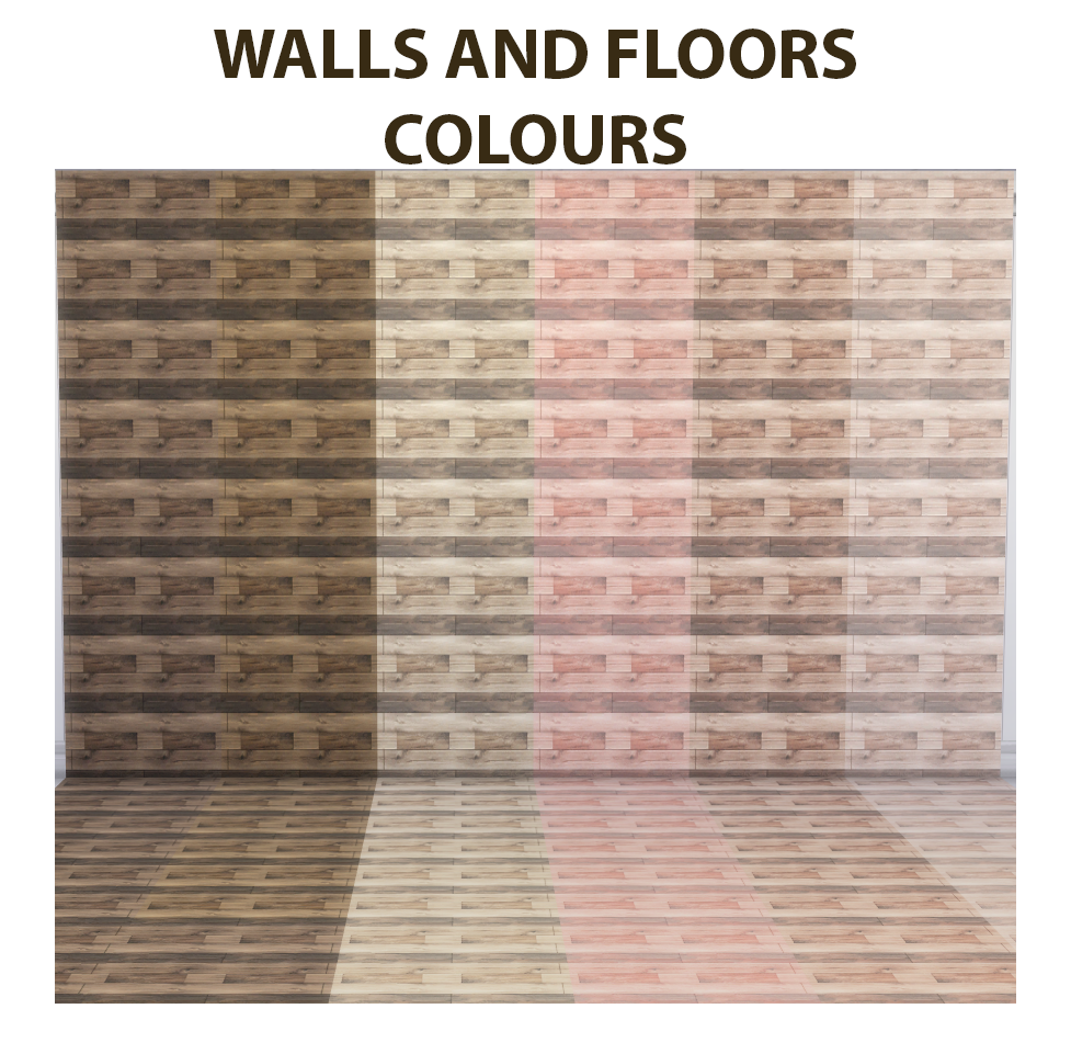 floors and walls